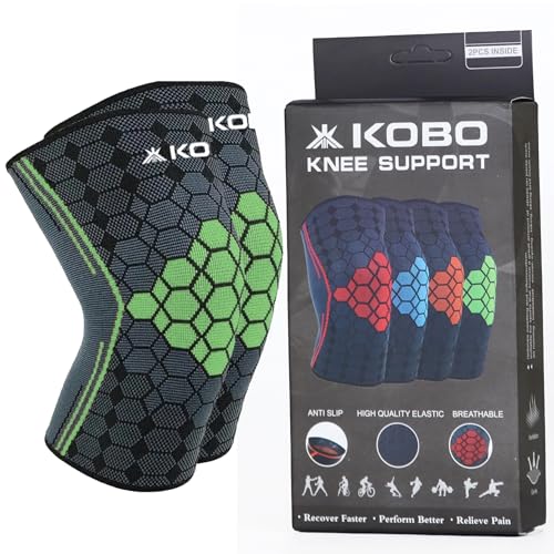 Kobo Nylon Knee Caps for Women&Men Knee Support Knee Cap for Men Knee Pain Knee Support for Women Knee Brace for Knee Pain Relief Products Knee Guard/Knee Belt/Knee Pads for Women