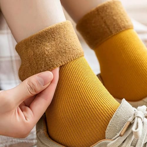 Janemore Socks, Fleececozy - Ultra-Soft Velvet Slim Thermal Socks, Fleece Cozy Socks, Winter Stockings3