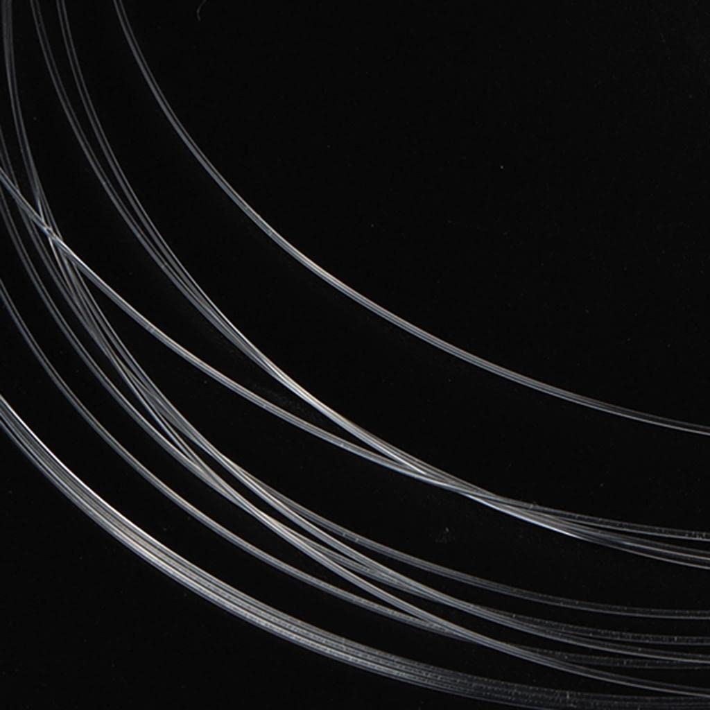 Vaveren 4X 1 Package 164yds Fluorocarbon Carbon Fibre Fishing Line Underwater Sinking Leader Line Low Stretch for Saltwater and Freshwater Bass Carp Fishing