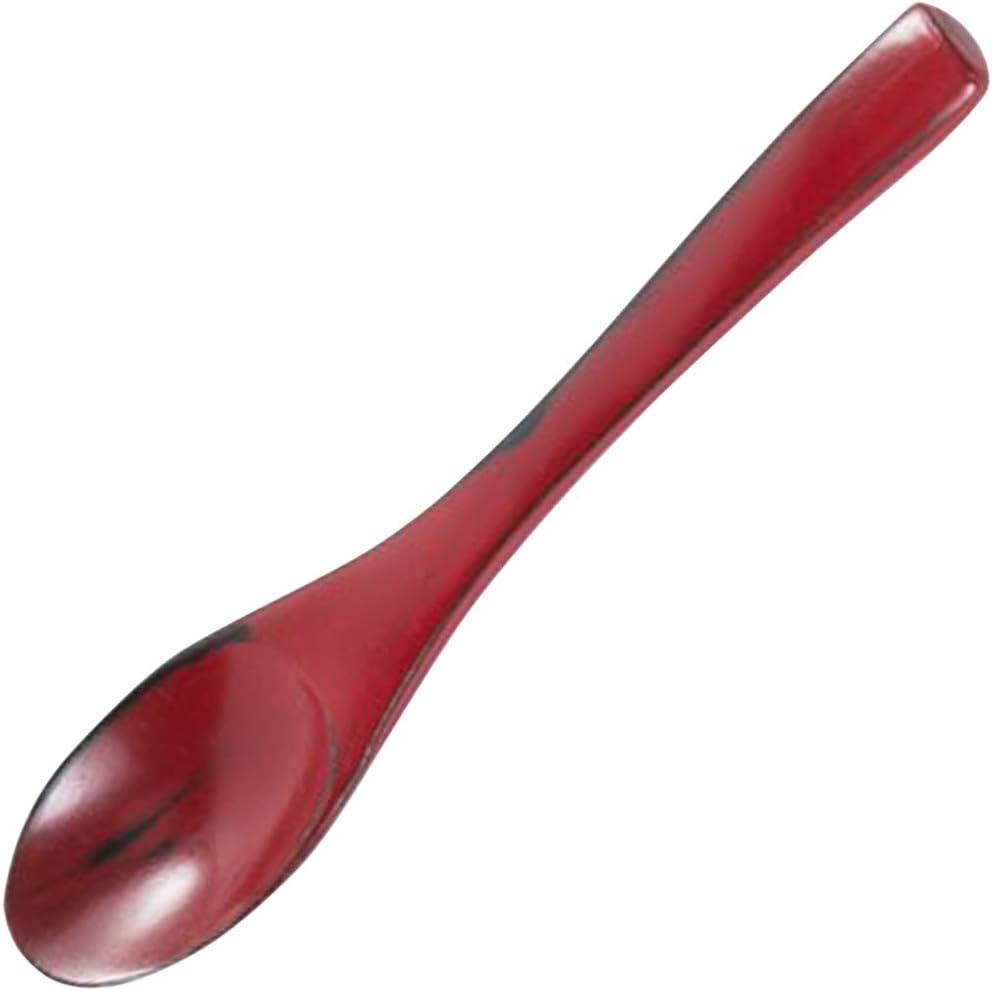 Yamashita Kogei 262133 Spoon, Negoro, W 1.0 x D 5.2 inches (2.5 x 13.2 cm), Yayoi Teaspoon