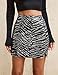 luvamia Womens Mini Skirt Sequin Summer Skirts Silver Sparkle Skirt for Women Womens Clothes Trendy 2025 Size Large Size 12 14