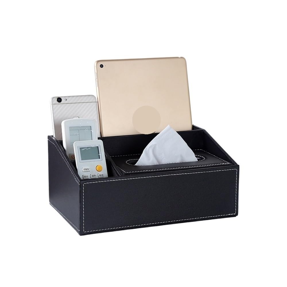 Creative Household Products Multifunctional Tissue Box Desktop Remote Control Storage(A)