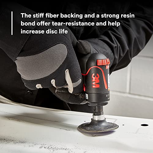 3M Cubitron II Roloc Fibre Disc, 786C, 33389, 3 in, 36+ Grit, 15 Pack, High Performance, Fast Cutting, Long Lasting by Cubitron - Image 6