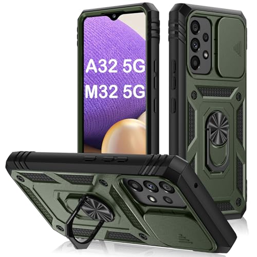 Coque Samsung Galaxy A32 5G avec protection photo et béquille PASNEW