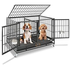 Homey Pet 43" Double Dog Crate