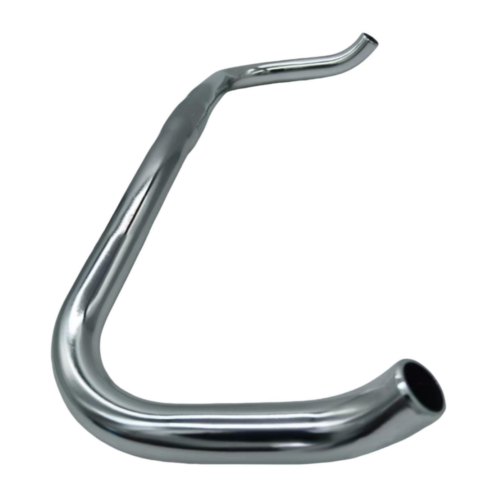 Ronyme Road Bike Handlebar Bikes Handlebar Professional Cycling Road Bike Bullhorn Bar Bullhorn Race Handlebars, Silver