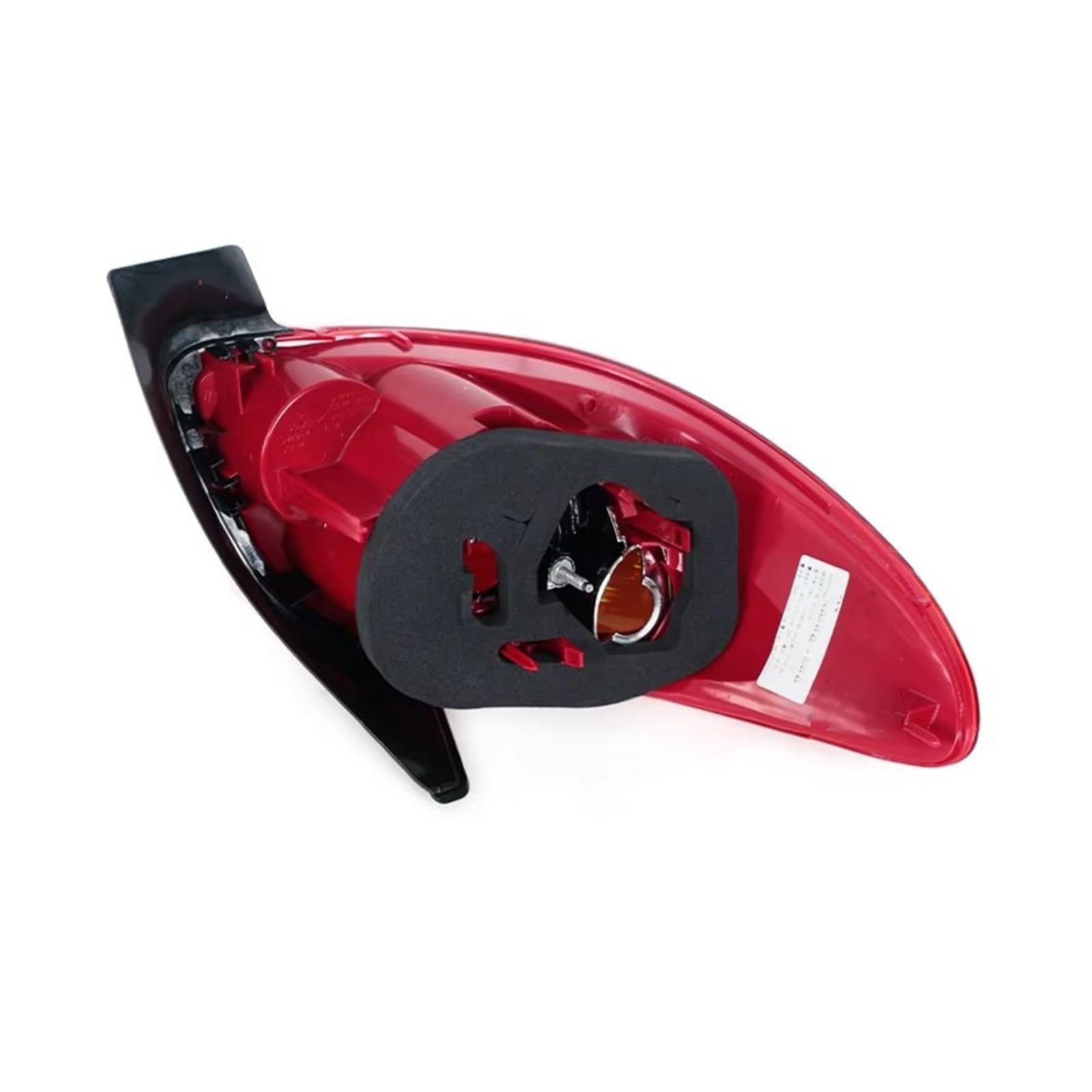 Coche Pilotos Traseros 6350S0 para Peugeot 206 2002-2006 5 Puertas Hatchback Parachoques Trasero Luz Trasera Freno Giro Luces Marcha Atrás Sin Bombilla(1 Left)