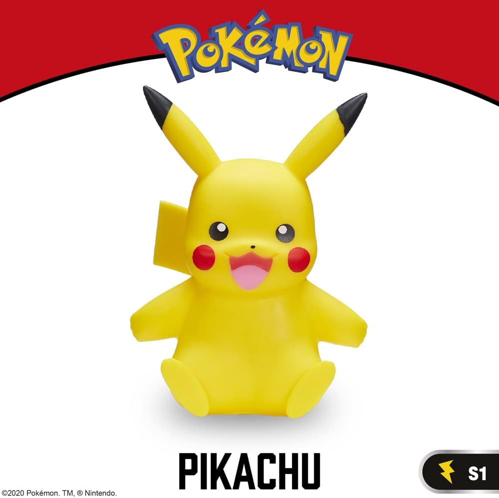 Pokémon PIKACHU SELECT VINYL FIGURE - 4-Inch Figure Made from Vinyl, Multicolor, Medium - Image 3