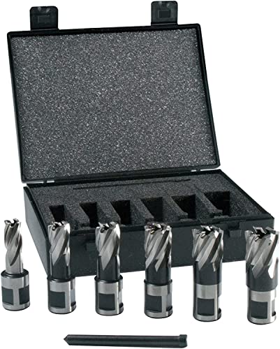 Kit de 6 fraises 50mm Evolution pour perceuse magnétique performante