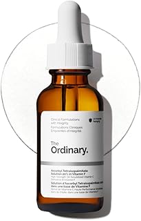 The Ordinary Ascorbyl Tetraisopalmitate Solution 20% in Vitamin F, Hydrating Vitamin C Oil for Even Skin Tone, 1 Fl Oz