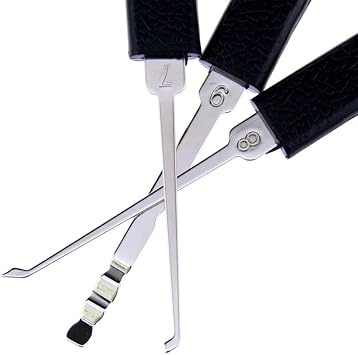Pick 9pcs lock Picking Tool for House Locks
