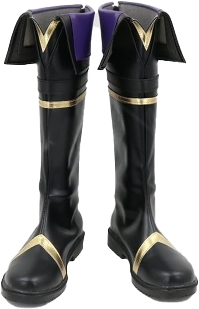 The Eminence in Shadow Cosplay Shoes Purple The Eminence in Shadow Cosplay Boots