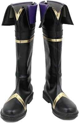Shoes Purple Balck Boots Party Shoes