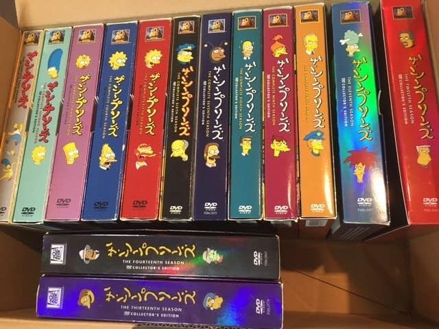 期間限定特価】 シンプソンズ dvdコレクターズbox 全14巻 コンプリート