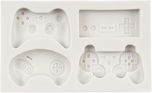 Miniatura 8 de Controlador de juego Molde de fondant para videojuegos, Gamepad de silicona, chocolate, caramelo, para juego, fiesta, decoración de pasteles,