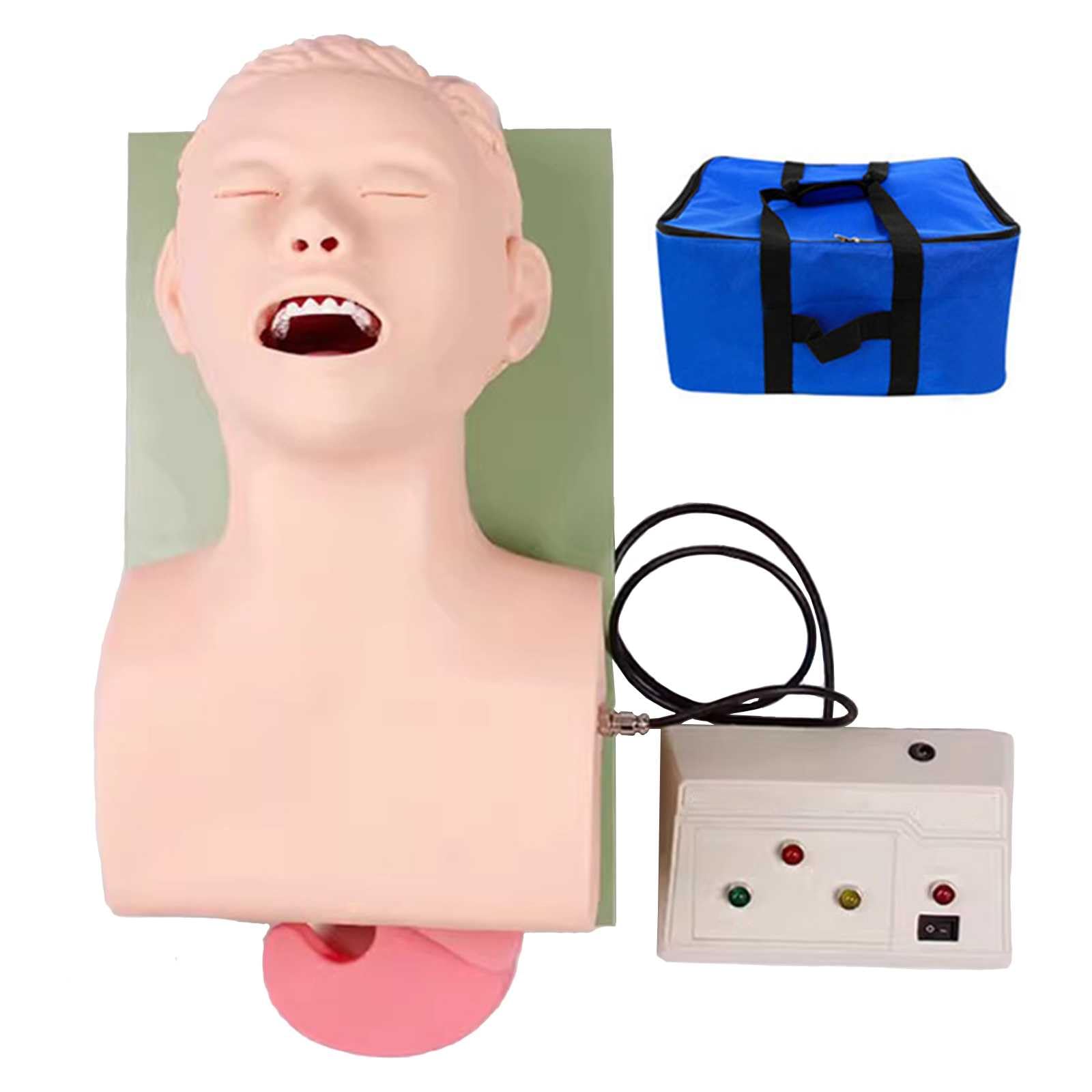 Modèle d'intubation trachéale AMITD avec alarme sonore et sac