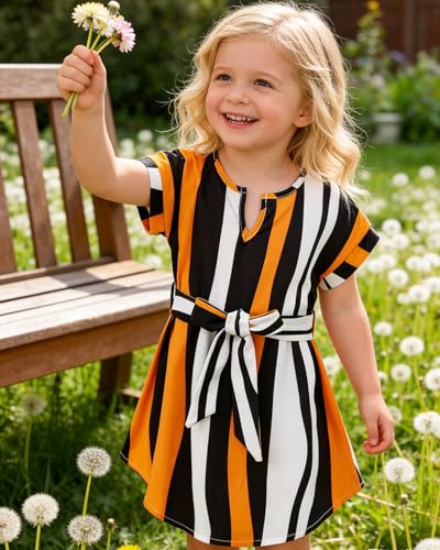 Image of OLMRJKD Kid Toddler Girl Clothes Summer Short Sleeve Figure Graphic Tee Shirt + Shorts Summer Outfits Set