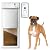Power Pet Electronic Dog Door - High Tech Pet WiFi Enabled Electronic Pet Doors - Ultrasonic Collar-Smart Phone App - Vertically Sliding Air Tight Dog Doors for Pets up to 100 lbs - Large - PX2-WIFI