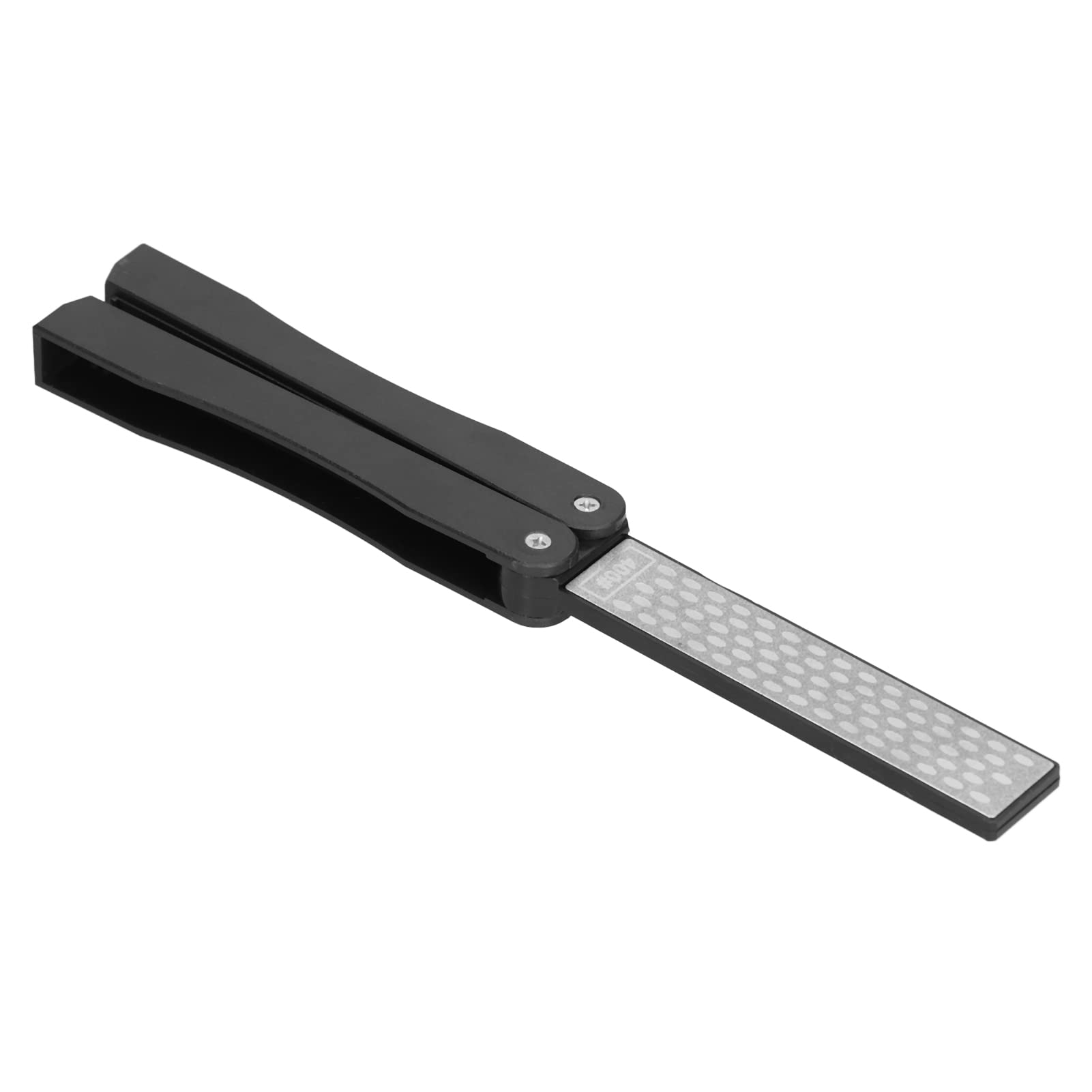 Foldable Knife Sharpener Mini Portable Whetstone Sturdy Material Exquisite Craftsmanship Wide Application for Garden Farm Tools
