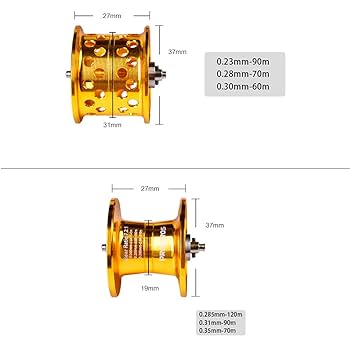 Amazon | ベイトリールスプール リールパーツ ベアリング