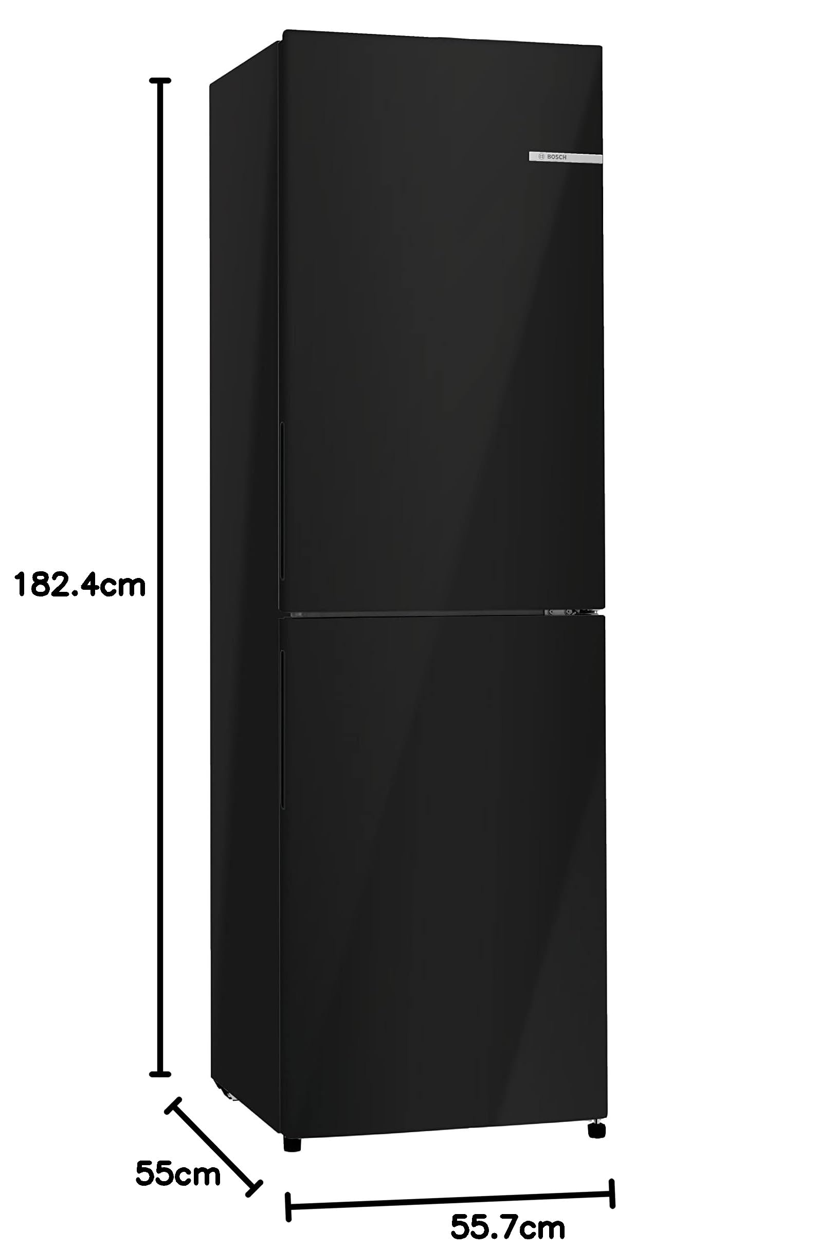 Bosch Series 2 KGN27NBEAG, Free-standing, Fridge Freezer with NoFrost,MultiBox LED Lighting 182.4x55 cm — view 5