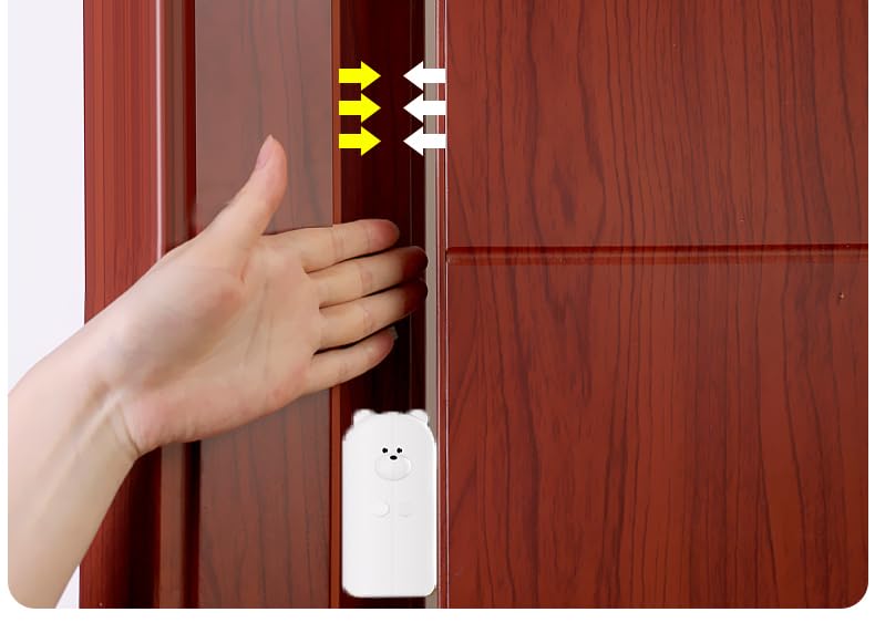 Image of Door Pinch Guard Baby Proofing - 3Pcs Door Hinge Cover,Hanging Silicone Pinch Guard and Anti Slam Stopper,Baby Proofing to Keep Open Stop from Slamming
