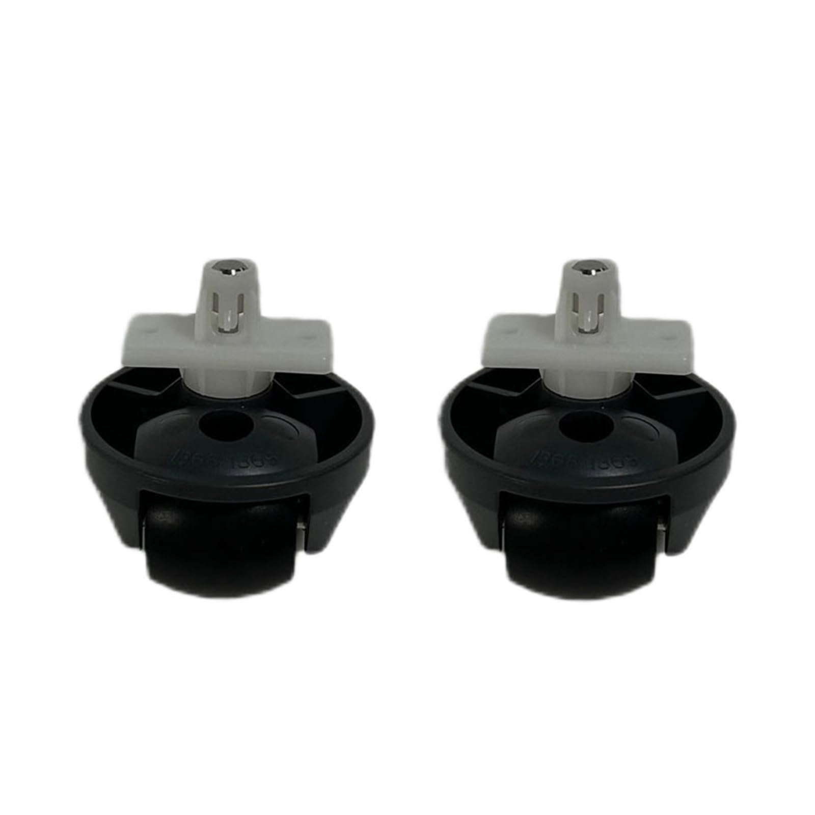 UKDNAEUF Original Accessories Tanos S Lite-Directional Wheels Compatible for Roborock Q7 /S7 MaxV Ultra /Q7 Max /S7 Pro Ultra S7 Max Ultra S8 Q Revo(Black-2 Pieces)