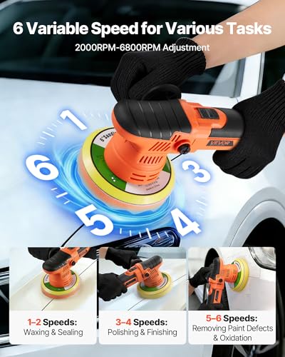 VEVOR Dual Action Polisher Kit