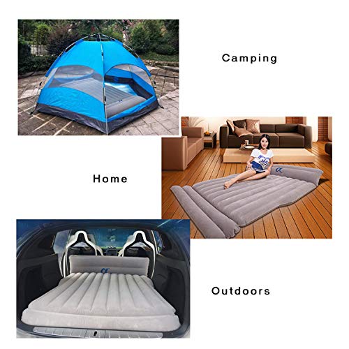 LoveTesla Universal SUV Air Mattress,Car Travel Inflatable Mattress for Tesla Model S Model X 5 Seats, Air Bed Cushion for Camping Outdoor Home