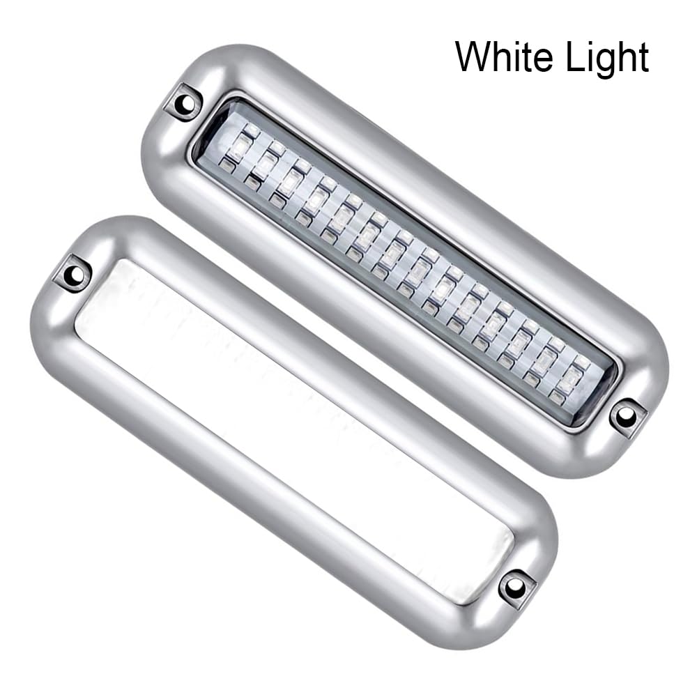 MACHSWON Oświetlenie LED do łodzi, do łodzi morskich, do pawęży rufowej, kotwicy, na pokład, oświetlenie do pontonu, łodzi wędkarskiej, kajaka, żaglówki, lampy kotwiczne, białe światło