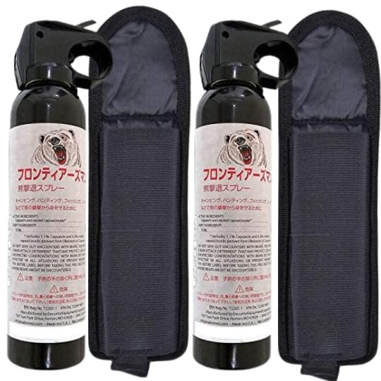 Amazon | 【最強のクマよけ】フロンティアーズマン・熊撃退スプレー