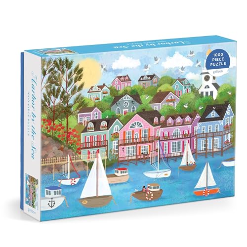 Puzzle de 1000 piezas Harbor by The Sea, ideal para tus tardes de desconexión en casa