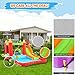 HYPOAI Bounce House,Inflatable Bounce Castle with Blower for Kids 3-12,Outdoor/Indoor Bouncy House Water Park for Backyard with Splash Slide,Climbing Wall,Ball Pit,Jumping Area (146