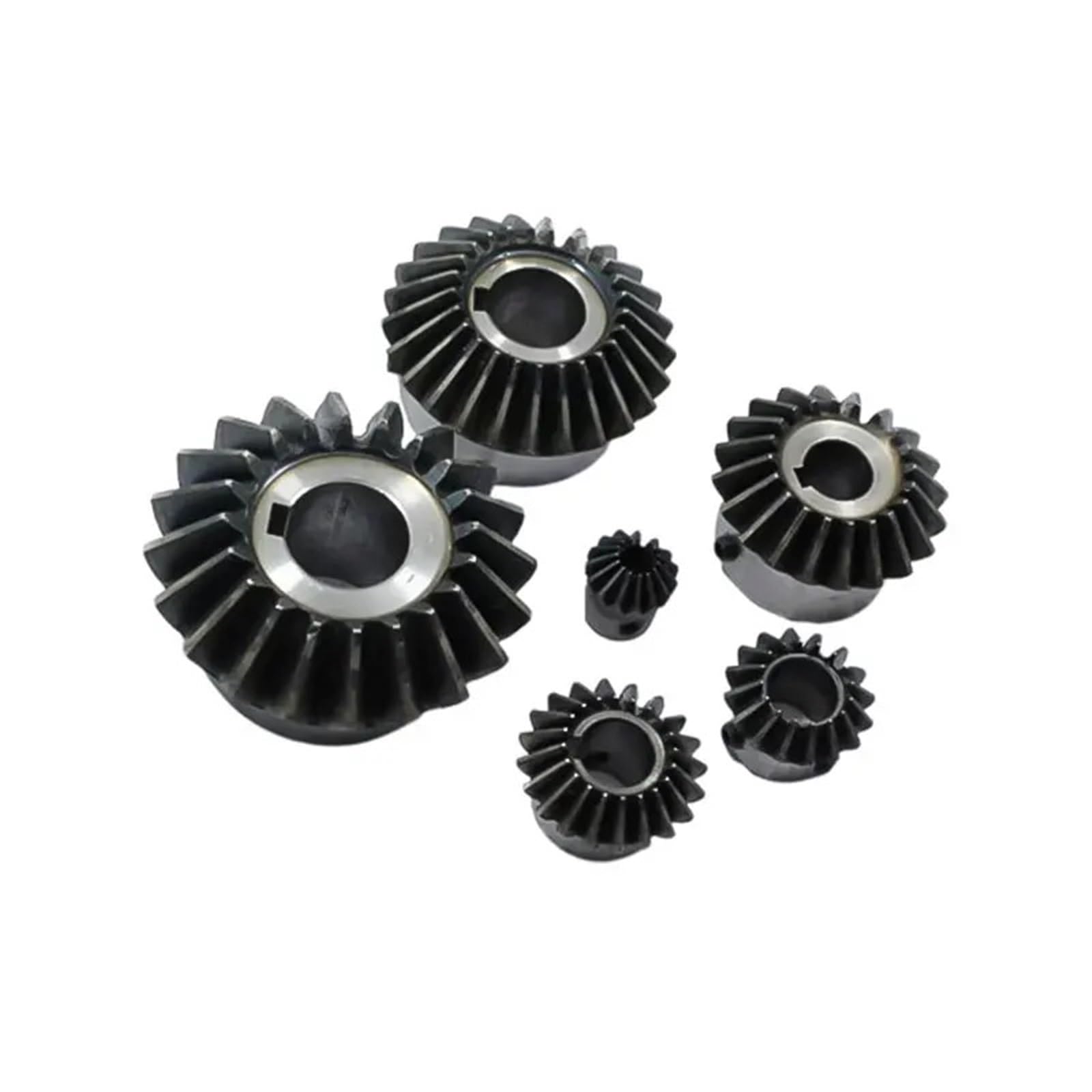 WEKONUMEX Bevel Gear, Conical Bevel Spur CNC Gears 90 Degree Reducer Grinder Hole 12-28mm Metal Multi Teeth(14mm keyway 5mm)
