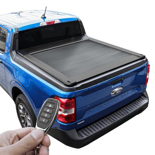 Syneticusa ER Power Retract Hard Tonneau Cover Fits 2022-2026 Ford