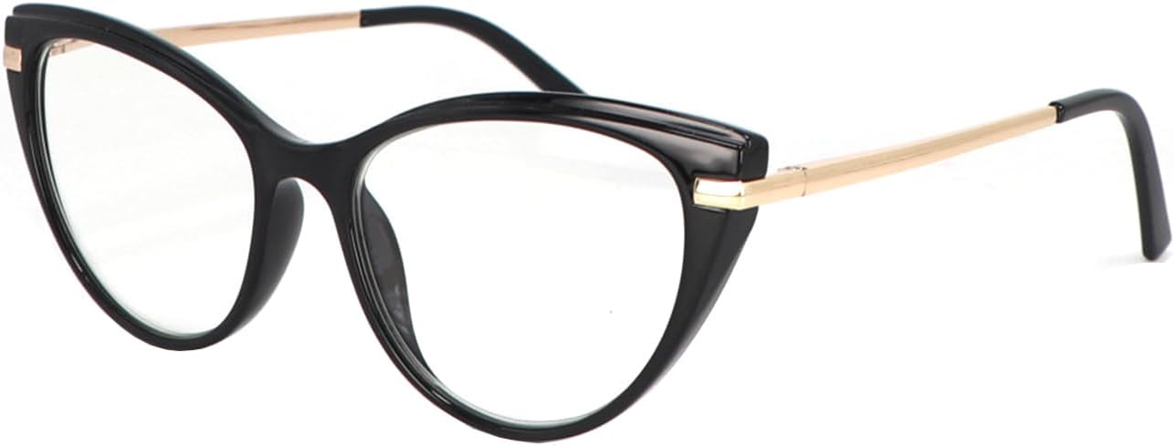 Blue Light Blocking Cat Eye Reading Glasses Lightweight Readers Glasses for Women - Image 2