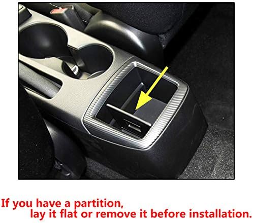 Miniatura 4 de XUKEY Reposabrazos de coche de doble capa para Mazda CX-3 2015-2018 para Toyota Yaris iA Sedan 2017-2018 Caja de almacenamiento de reposabrazos de
