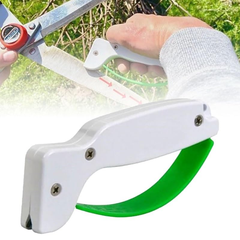 HASTHIP® Gardening Sharpener for Knife, Pruning Shear, Scissors, Shovel, Diamond-Honed Tungsten Carbide Blade Design, Portable Multifunctional Sharpener (B0D7MMJBST) Amazon Price History, Amazon Price Tracker