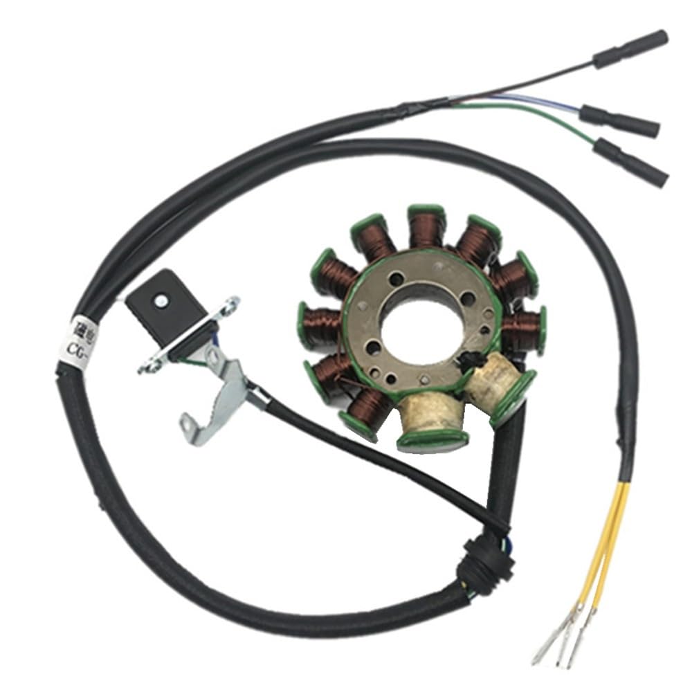 Bobinas Estator Magneto Bobina de estator generador motocicleta 11 polos 6 cables cobre magneto para scooter CG125 QJ150 accesorios