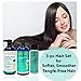 PURA D'OR Smoothing Therapy Shampoo, Conditioner, and Styling Cream 3-Piece Set - For Anti-Frizz, Dull, Dry, Brittle Hair, No Sulfates, with Natural Ingredients, Men & Women (Packaging may vary)
