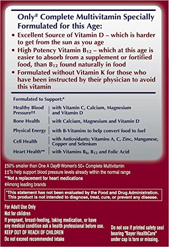 One A Day Proactive 65 Plus Multivitamins For Men And Women, 150 Tablets (Pack Of 2) By One-A-Day #TOP2