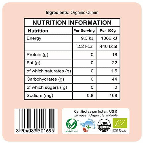 Image of 24 Mantra Organic Cumin Powder /Zeera Powder /Jeelakarra - 100gms | Pack of 2 | 100% Organic | Chemical Free & Pesticides Free | Unadulterated | Rich & Strong Flavour