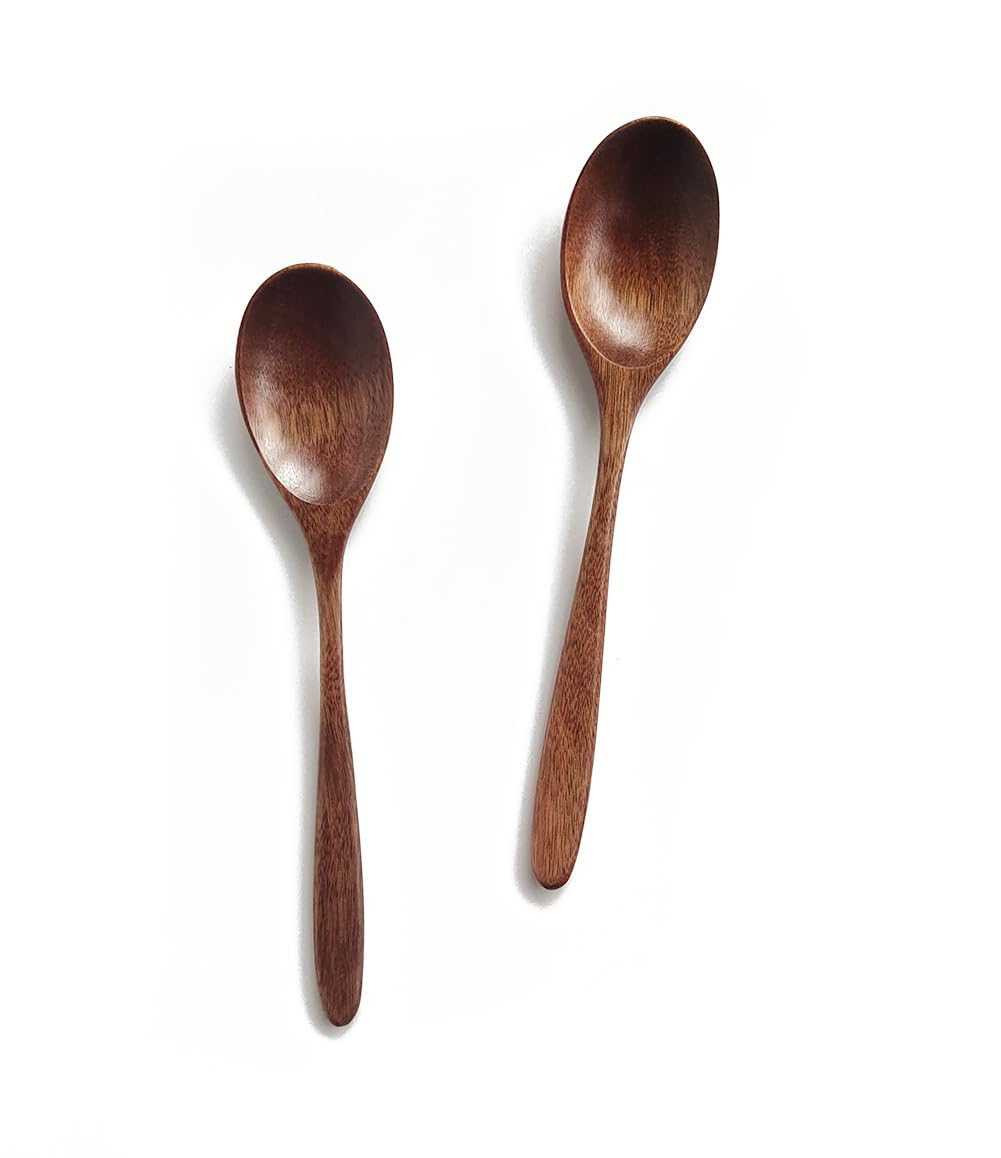 Handcrafted Wooden Spoon Set of 2