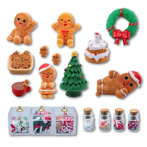 22 Stück Wichtel Zubehör Weihnachten,Miniatur Zubehör,Puppenhaus...