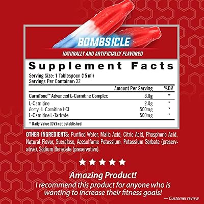 iSatori Bio-GRO Protein Syntheis Amplifier L-Carnitine LS3 3000 Bombsicle Flavor
