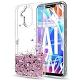 4.Handyhülle Hülle mit Super-Premium-Materialien und maximalen Schutz: Gehäuse aus hochwertigem Acryl + weichen transparenten klaren TPU-Silikon-Materialien. geringes Gewicht, Ultra Thin, Slim Fit, Stabil, rutschfest, kratzfest, schlagfest. Anti-Rutsch, verhindert klopfende Kratzer und Schmutzansammlungen. Decken Sie alle Ecken Ihres Mobiltelefons ab. Schützen Sie Ihr Mobiltelefon vor täglichen Schäden und dekorieren Sie perfekt Ihre