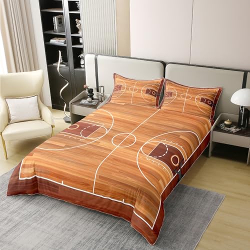 Housse de couette basketball cadeau idéal pour chambre de garçon - 3
