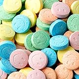 Smarty Stop Smiley Face Fruit Candy – Edible Fruity Flavored Confectionery Snack (2 Pound (Pack of 1))