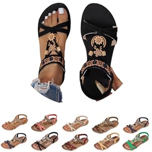 Sandales Confortables Femme Style Bohème