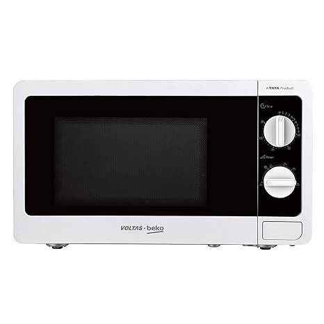 Voltas Beko, A Tata Product 20L, 700W smart solo Microwave oven (MS20MPW10, White)